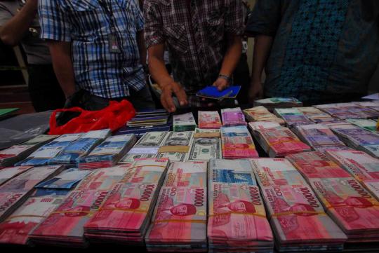 Ratusan juta uang hasil kejahatan narkoba diamankan