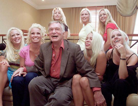 Inilah ketujuh mantan kekasih bos Playboy, Hugh Hefner