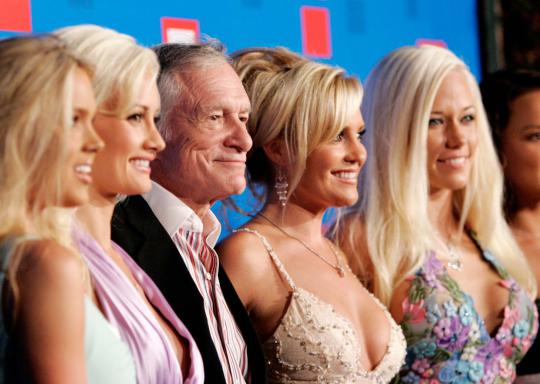 Inilah ketujuh mantan kekasih bos Playboy, Hugh Hefner