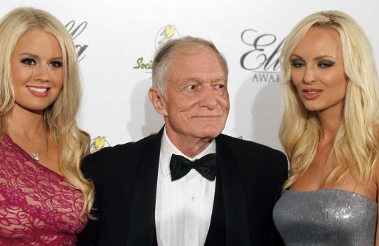Inilah ketujuh mantan kekasih bos Playboy, Hugh Hefner