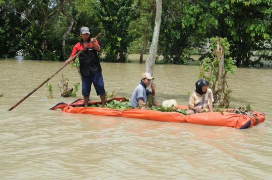 Sepekan, warga Pagelaran Banten dilanda banjir