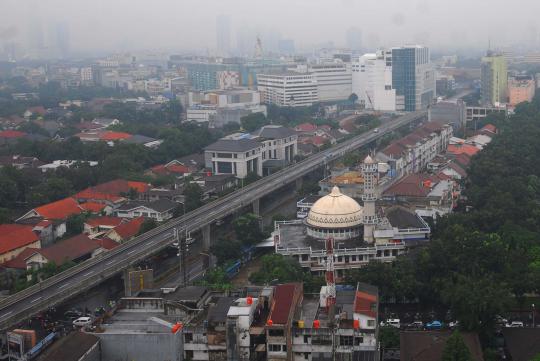 Jalan layang non tol Antasari-Blok-M diuji coba