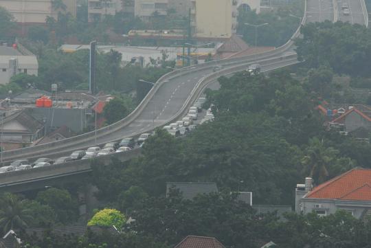 Jalan layang non tol Antasari-Blok-M diuji coba