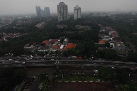 Jalan layang non tol Antasari-Blok-M diuji coba