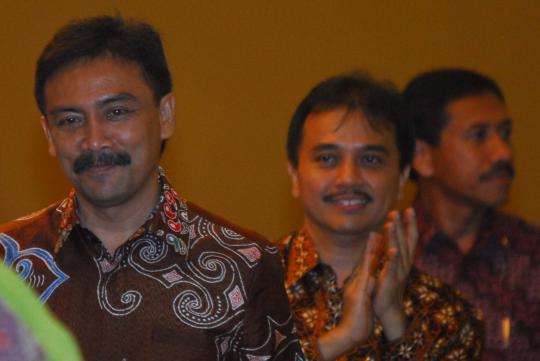 Roy dan Andi di Malam lepas sambut Menpora