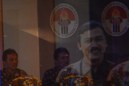 Roy dan Andi di Malam lepas sambut Menpora