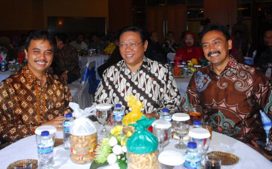 Roy dan Andi di Malam lepas sambut Menpora