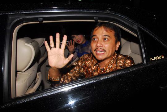 Roy dan Andi di Malam lepas sambut Menpora