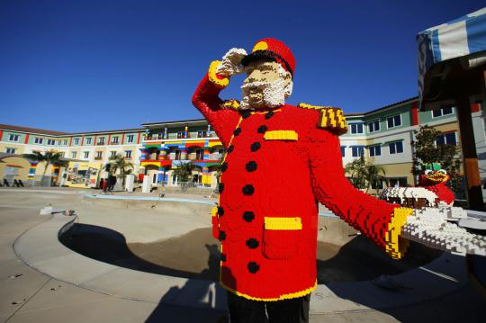 California bangun hotel lego pertama di Amerika Utara