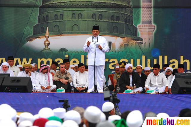 Foto : Presiden SBY sambut peringatan Maulud Nabi di Monas 