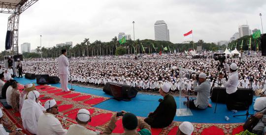 Peringatan Maulud Nabi, SBY disambut iringan takbir