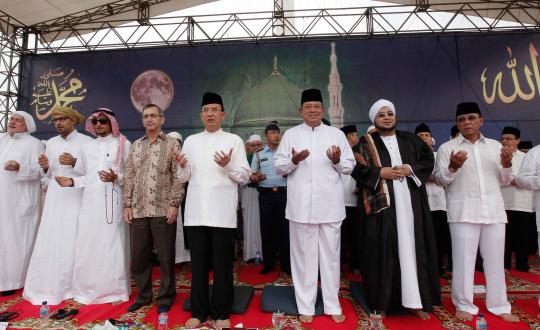 Peringatan Maulud Nabi, SBY disambut iringan takbir