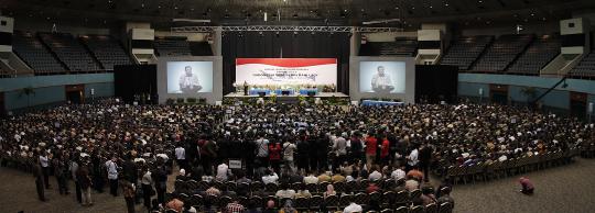 Presiden SBY beri pembekalan di Rapat Kerja 2013