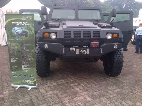 Berbagai alat pertahanan terbaru di pameran alutsista TNI