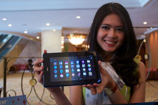 Peluncuran tablet Acer Iconia B1-A71