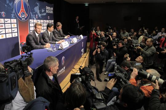 David Beckham resmi bergabung dengan PSG