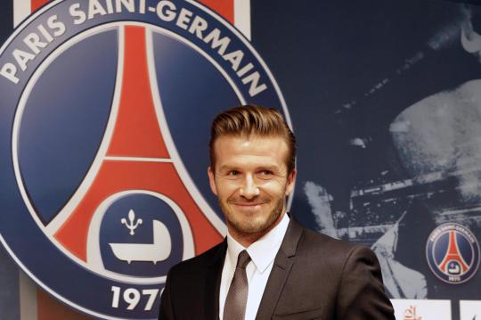 David Beckham resmi bergabung dengan PSG