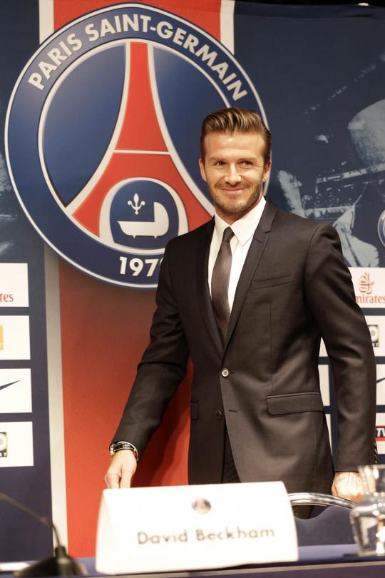 David Beckham resmi bergabung dengan PSG