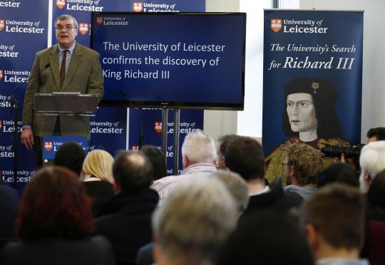 Penemuan kerangka Raja Richard III di bawah lapangan parkir