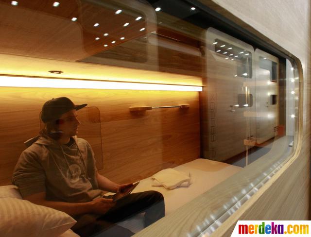 Foto : Menikmati hangatnya menginap di Hotel Sleepbox 