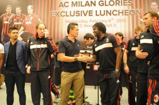 Tim AC Milan Glorie di JCC, Senayan