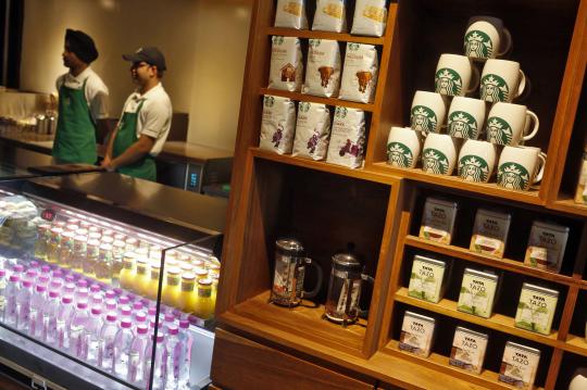 Kafe Starbucks pertama di New Delhi diresmikan