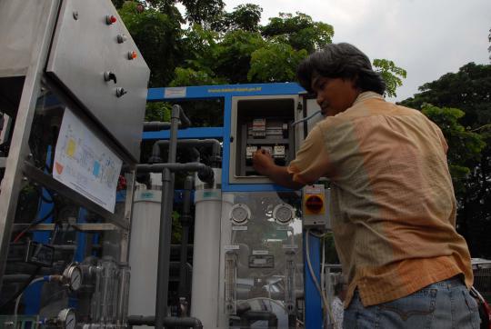 BPPT tunjukkan sistem pengolahan air kali menjadi air minum