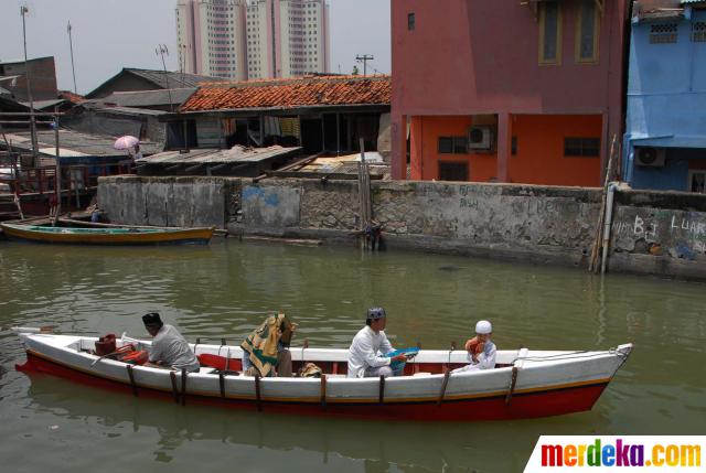 Foto : Transportasi air untuk warga Rusun Marunda 