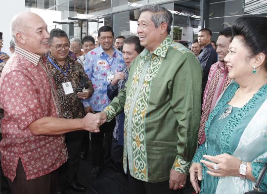 Presiden SBY hadiri peringatan Hari Pers Nasional di Manado