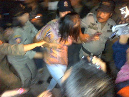 Di malam Valentine, puluhan pelajar terjaring razia mesum