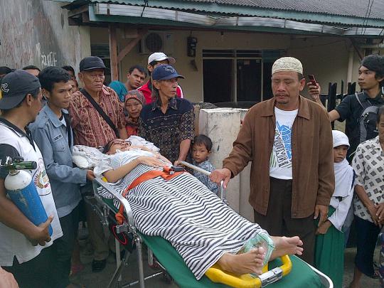 Kondisi melemah, Ibunda Dera dibawa ke RS Tarakan