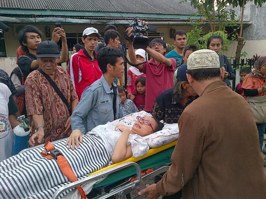 Kondisi melemah, Ibunda Dera dibawa ke RS Tarakan