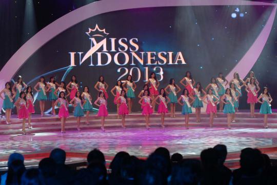 10 Finalis Miss Indonesia 2013