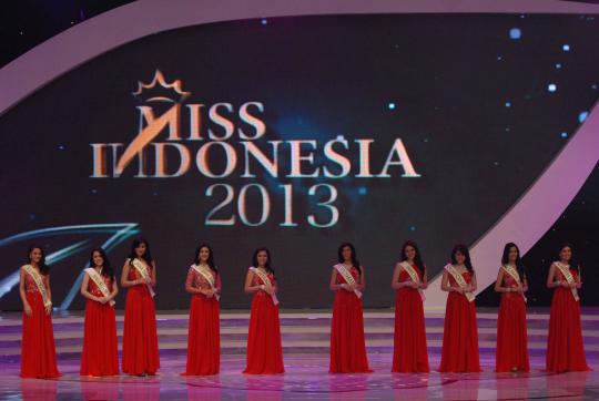10 Finalis Miss Indonesia 2013
