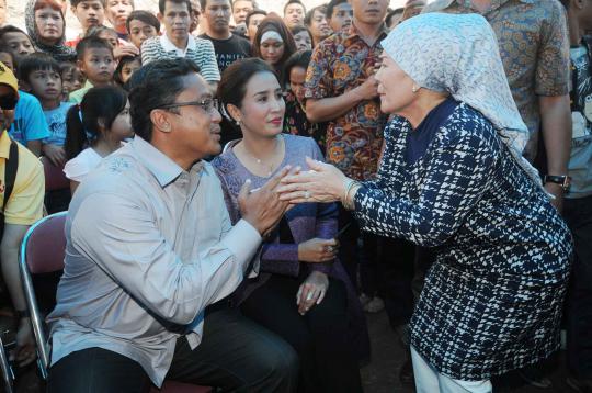 Didampingi sang istri, Dede Yusuf nyoblos Pilgub Jawa Barat