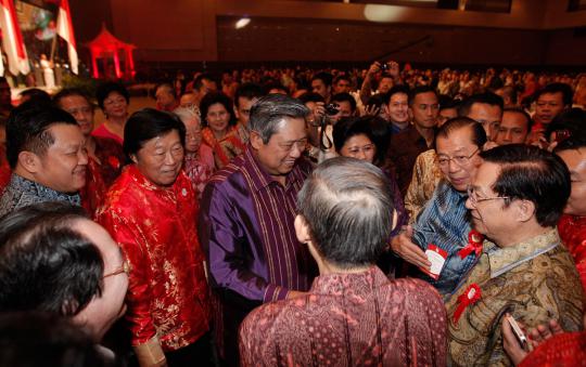 Presiden SBY hadir di perayaan Cap Go Meh