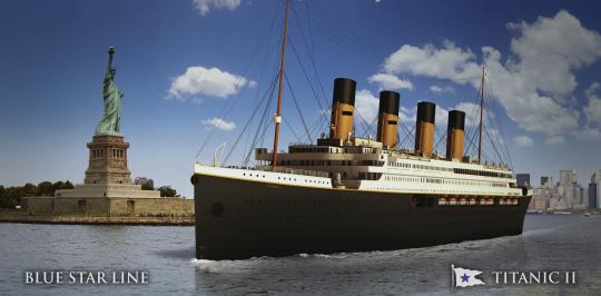 Kapal TITANIC II akan dibangun di China