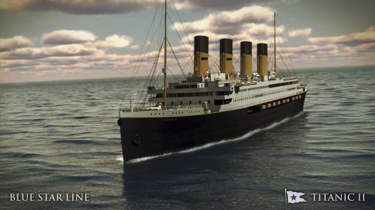 Kapal TITANIC II akan dibangun di China