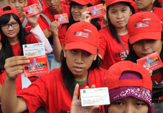 Pelajar pemegang Kartu Jakarta Pintar Kobar di HI