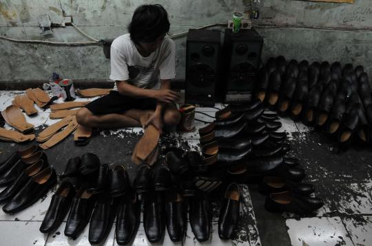 Industri sepatu lokal tak kalah dengan produk impor