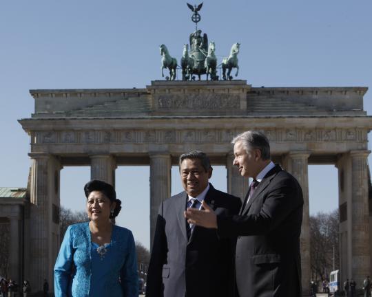 Presiden SBY Bertemu Walikota Berlin