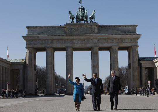 Presiden SBY Bertemu Walikota Berlin