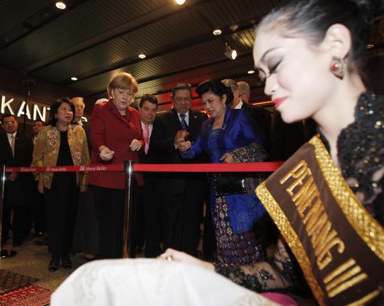 Presiden SBY kenalkan wisata & budaya Indonesia di Berlin