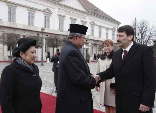 Tinggalkan Jerman, SBY langsung kunjungi Hungaria