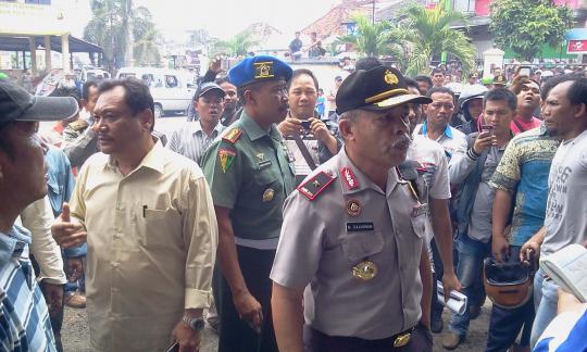 Pembakaran Markas Polres OKU, belasan motor hancur lebur