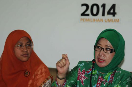 Kaum hawa gelar diskusi 'Caleg Perempuan 2014' di KPU