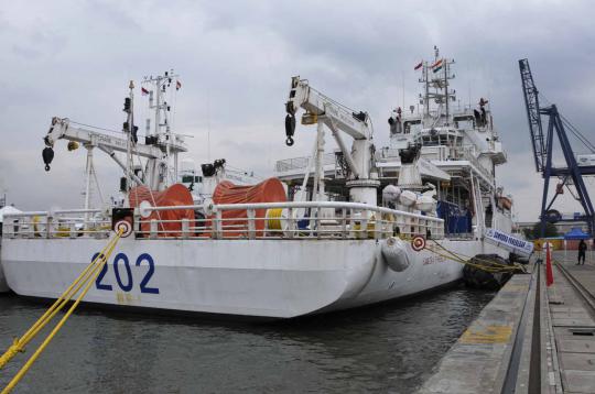 Kapal penjaga pantai laut India