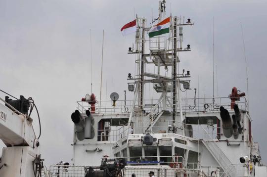 Kapal penjaga pantai laut India