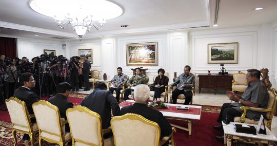 Presiden SBY terima kunjungan tim Komite Ekonomi Nasional