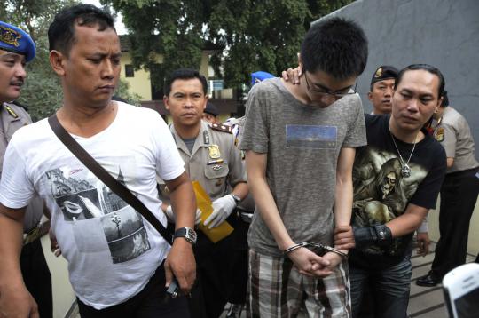 Pelaku mutilasi Ancol dibawa ke Polres Jakarta Utara